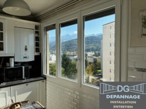 Installation de menuiseries PVC à Saint-Martin-d’Hères