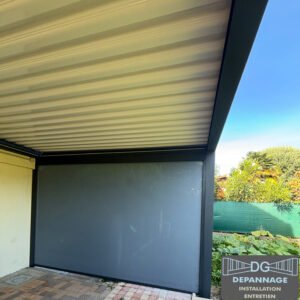 Installation d’un store zip à Sassenage