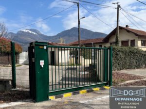 Installation d’un portail de copropriété à Grenoble