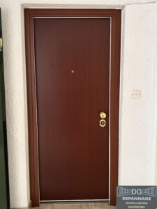 Installation d’une porte blindée d’appartement à Seyssinet-Pariset